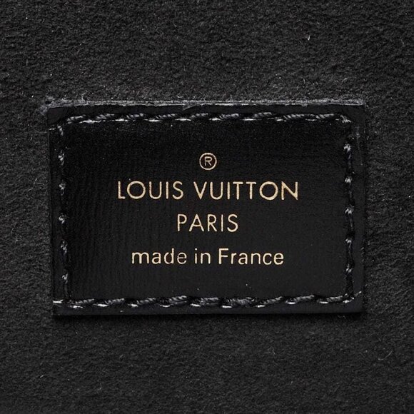 Louis Vuitton Black Leather Dauphine MM Bag - Picture 8 of 9